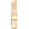 Ekena Millwork Alberta Rough Sawn Timber Gable Bracket, Douglas Fir, 48"W x 30"H x 6"D x 6"F, 15/12 Pitch GBW048X30X0606ALB00RDF - alternate 5